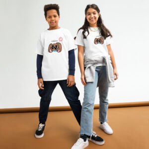 Słodki Kubuś z Serduszkiem – Koszulka z Rysunkiem